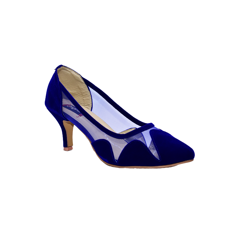 7302-WOMEN HEELS COURT SHOES