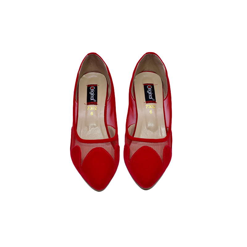 7302-WOMEN HEELS COURT SHOES