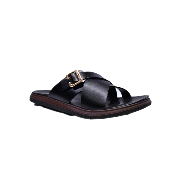 210139-Men’s Cross-Strap Slippers