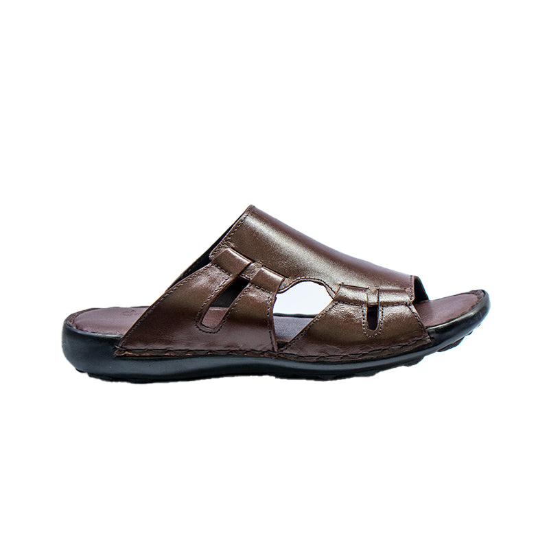 2208-MEN LEATHER SLIPPER