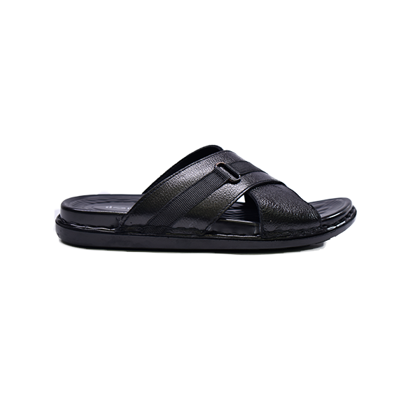 2503 Men’s Medicated Leather Slippers