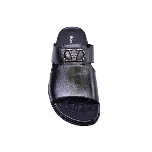 2504 Men’s Medicated Leather Slippers