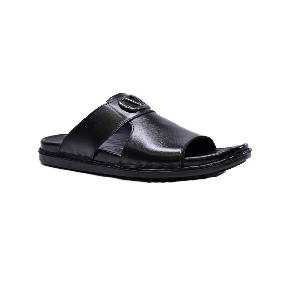 2504 Men’s Medicated Leather Slippers