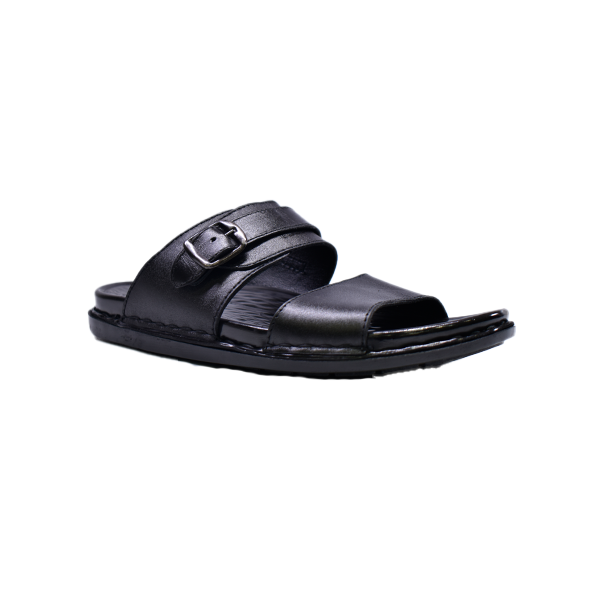 2514 Men’s Leather Medicated Slippers