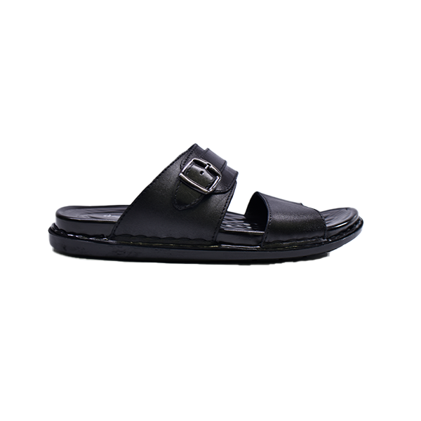 2514 Men’s Leather Medicated Slippers