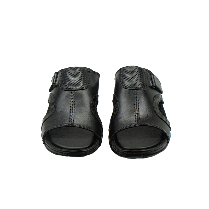KS-7065-MEN LEATHER SLIPPER
