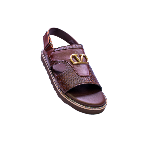 8010-BRN Men's Ethnic Comfort Sandals