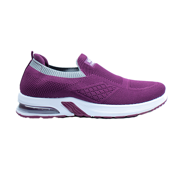 AE-0015-Women’s Slip-On Sports Shoe with Cushioned Sole