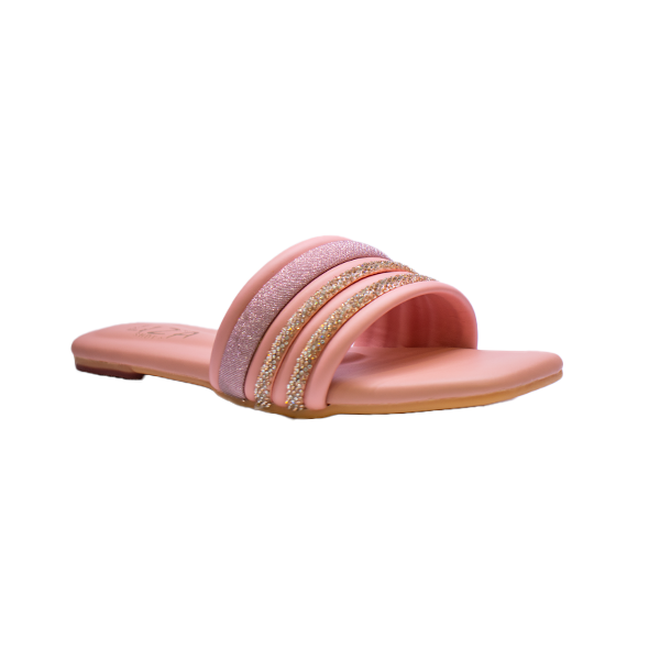 LZ-553 Women’s Embellished Flat Slippers