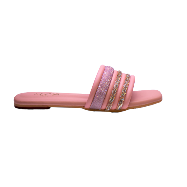 LZ-553 Women’s Embellished Flat Slippers