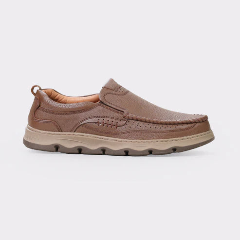 M-DC-0250012-Genuine Leather Slip-On Loafers