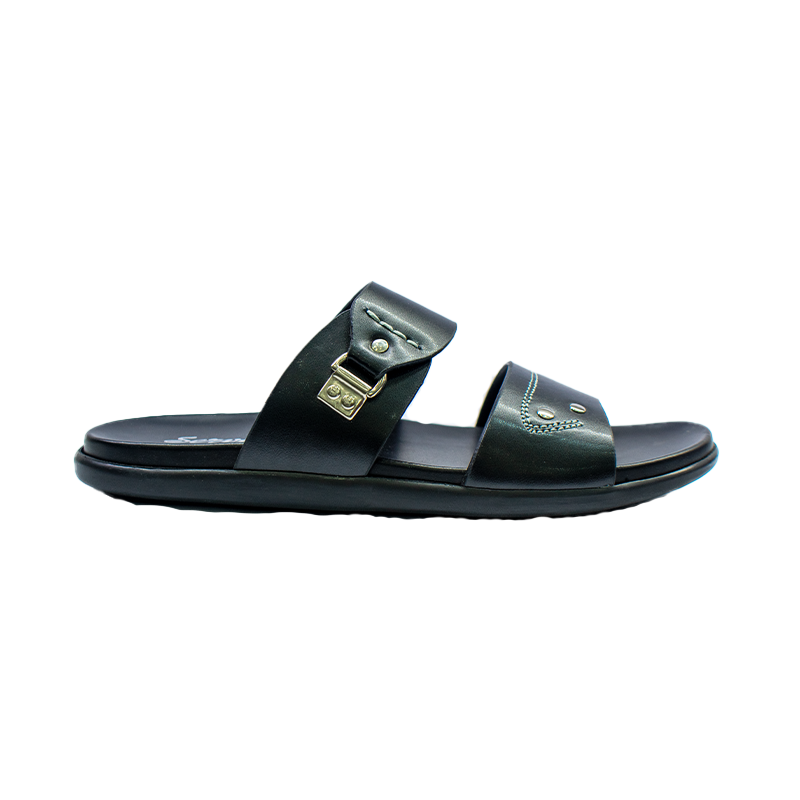 M-SR-0350026 Men's Leather Slipper