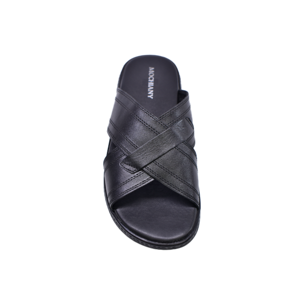 MOCH-18101 Men’s Cross-Strap Slip-On Slippers