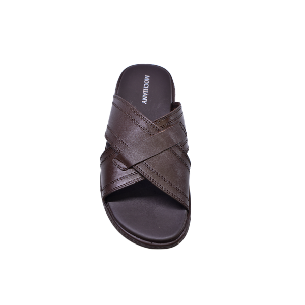 MOCH-18101 Men’s Cross-Strap Slip-On Slippers