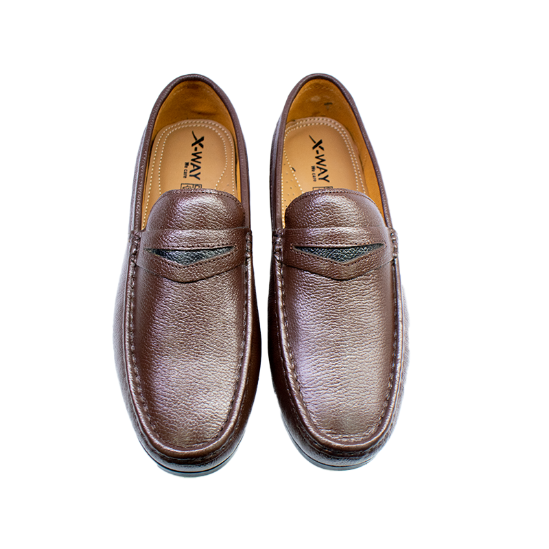 X-31035 Men Leather Moccasins