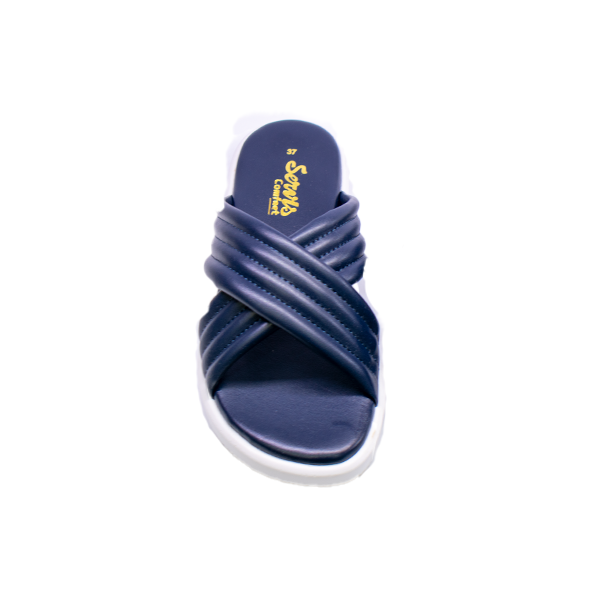 L-SR-0350036 Women’s Stylish Cross-Strap Slippers