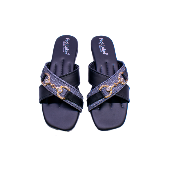 ZS-0040 Women’s Stylish Slip-On Slippers