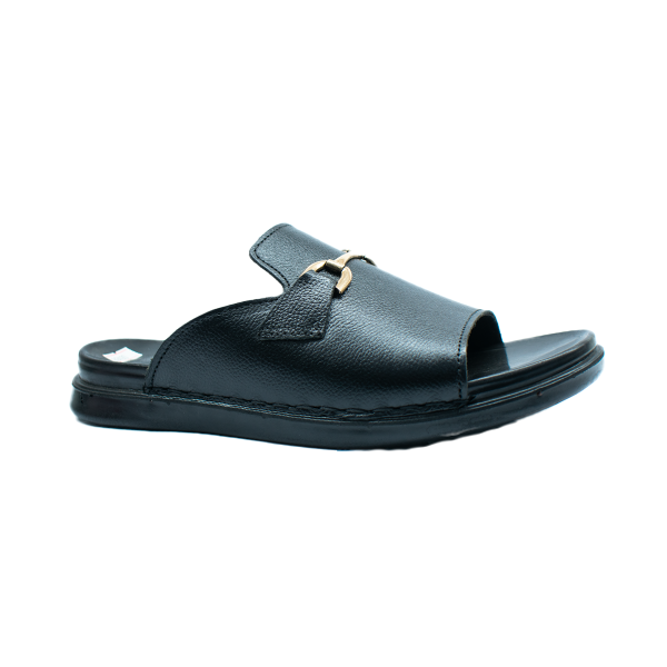 1013-Men’s Medicated leather slipper