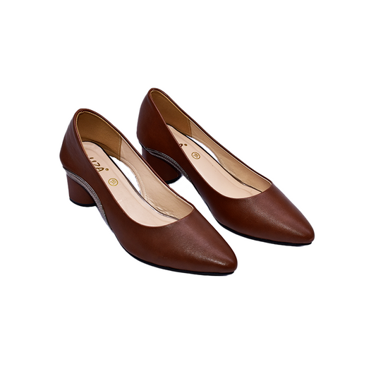 12028-WOMEN HEEL COURT SHOES