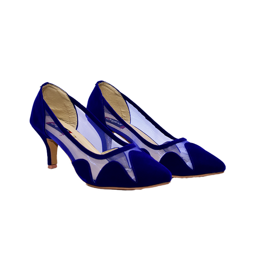 7302-WOMEN HEELS COURT SHOES