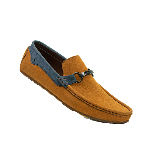 KS-1514-MEN LEATHER MOCCS