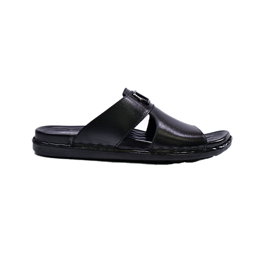 2504 Men’s Medicated Leather Slippers