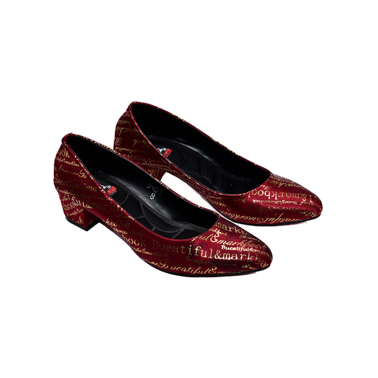 3407-WOMEN HEELS COURT SHOES