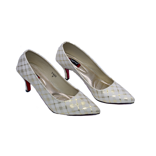 3408-WOMEN HEELS COURT SHOES