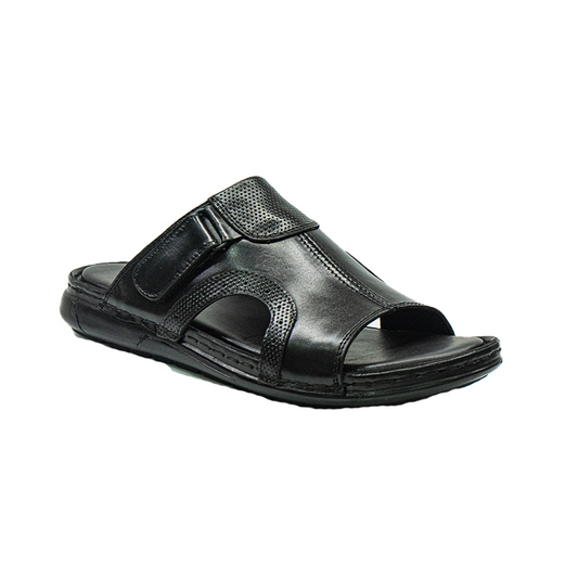 KS-7065-MEN LEATHER SLIPPER