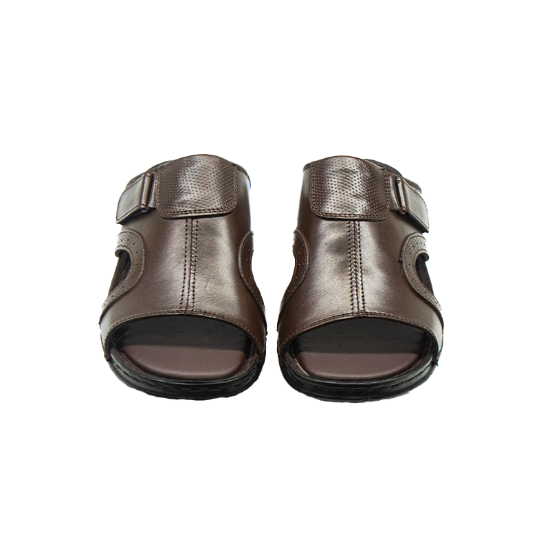 KS-7065-MEN LEATHER SLIPPER