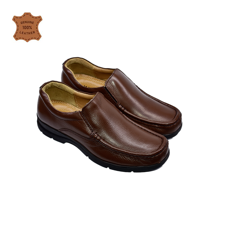 HYP-7505-MEN LEATHER MOCCS