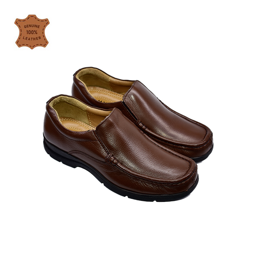HYP-7505-MEN LEATHER MOCCS