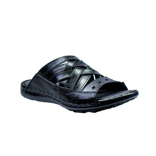 759-MEN LEATHER SLIPPER