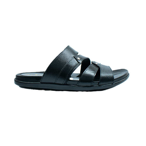 803-MEN LEATHER MEDICATED SLIPPER