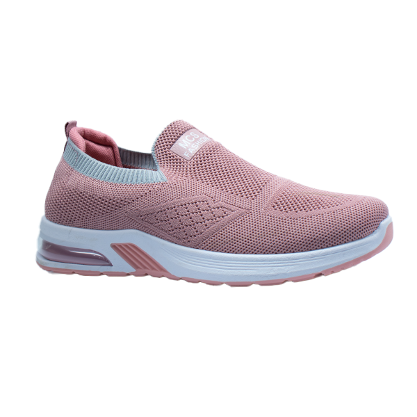 AE-0015-Women’s Slip-On Sports Shoe with Cushioned Sole