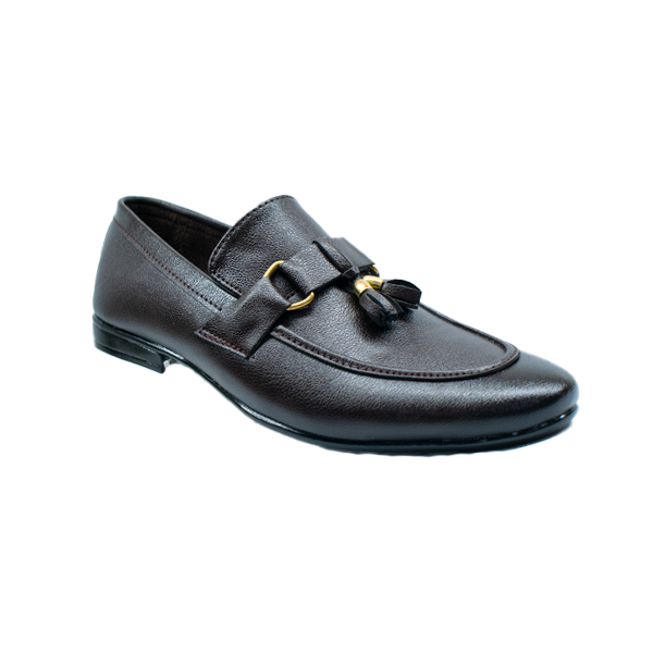 DC-1005-Men’s Brown Leather Tassel Formal