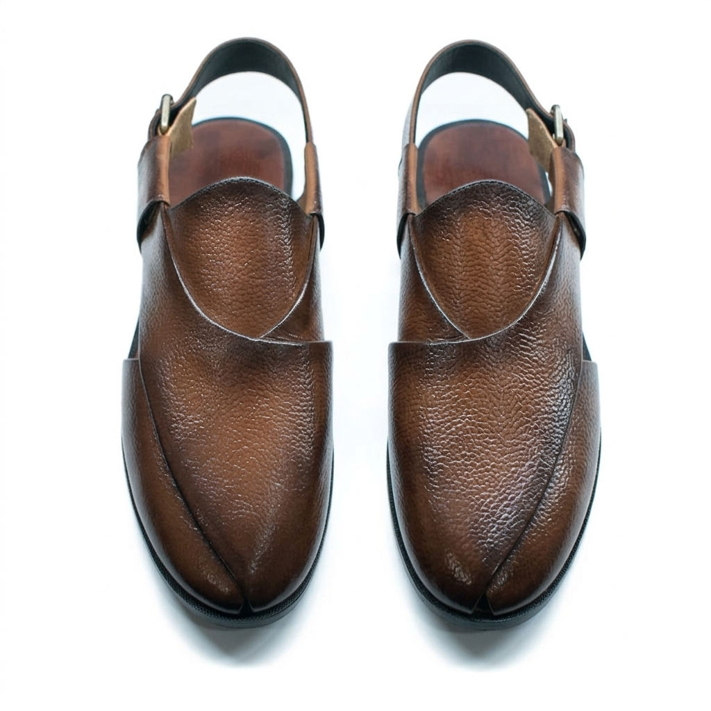 JLS-0152-Premium Men’s Leather Peshawari