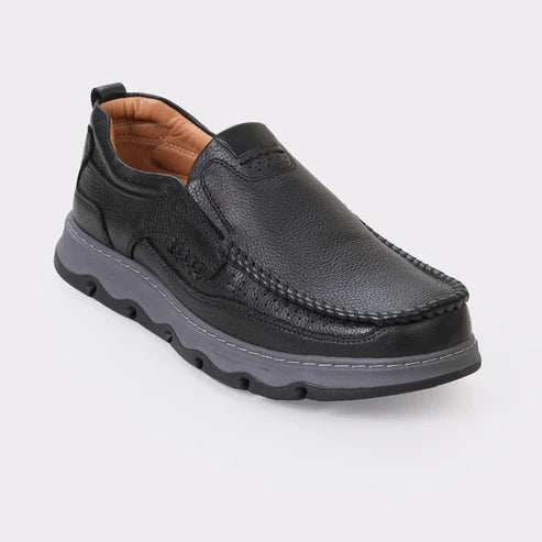 M-DC-0250012-Genuine Leather Slip-On Loafers