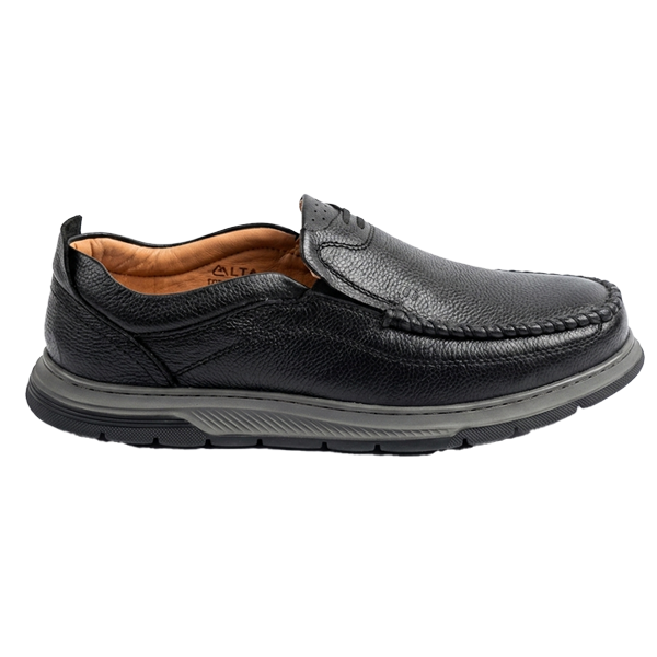 M-DC-0250015-Men’s Black Casual Slip-On Shoes – Don Carlos