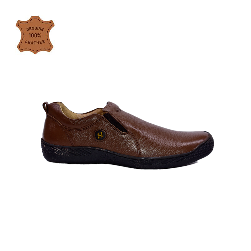 MK-01-MEN LEATHER MOCCS