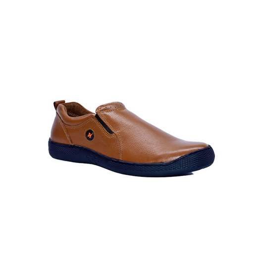 MK-01-MEN LEATHER MOCCS