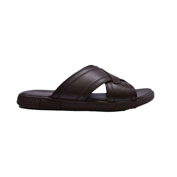 MOCH-18101 Men’s Cross-Strap Slip-On Slippers