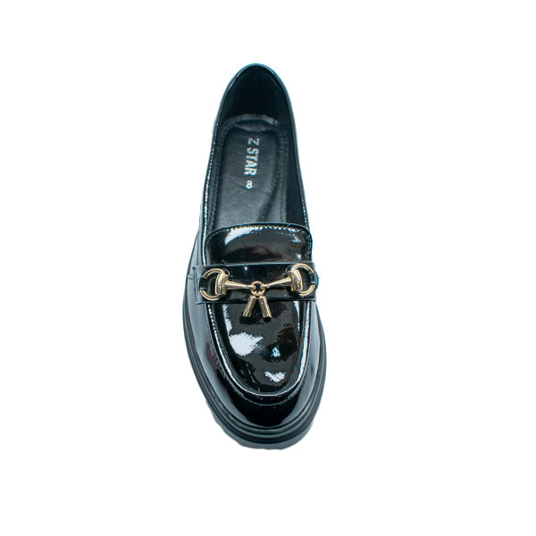 ROX-01 Black Women’s Chunky Loafers