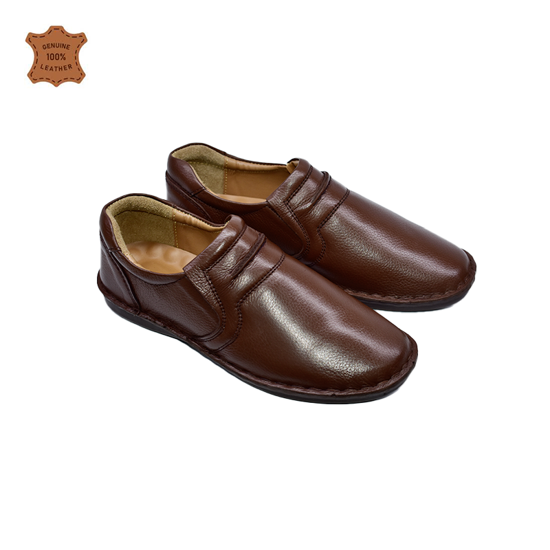 SD-02-MEN LEATHER MOCCS