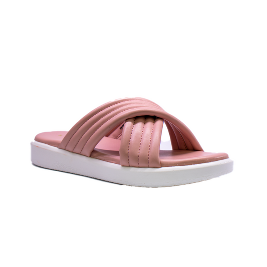 L-SR-0350036 Women’s Stylish Cross-Strap Slippers
